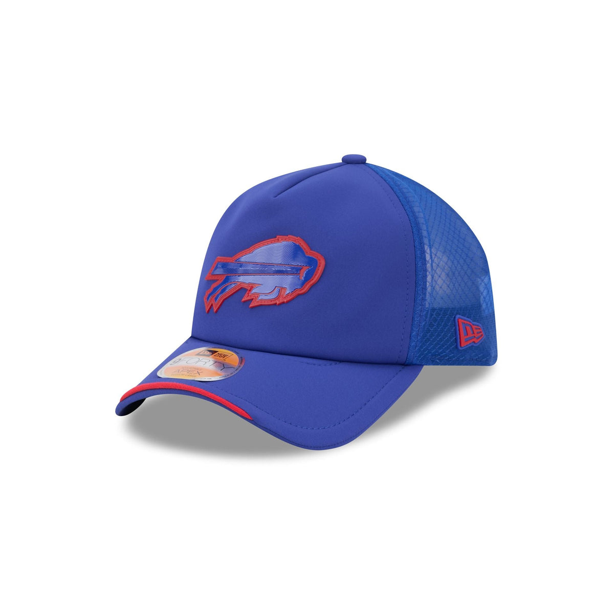 Buffalo Bills 2026 Sideline 9FORTY APEX Trucker Hat