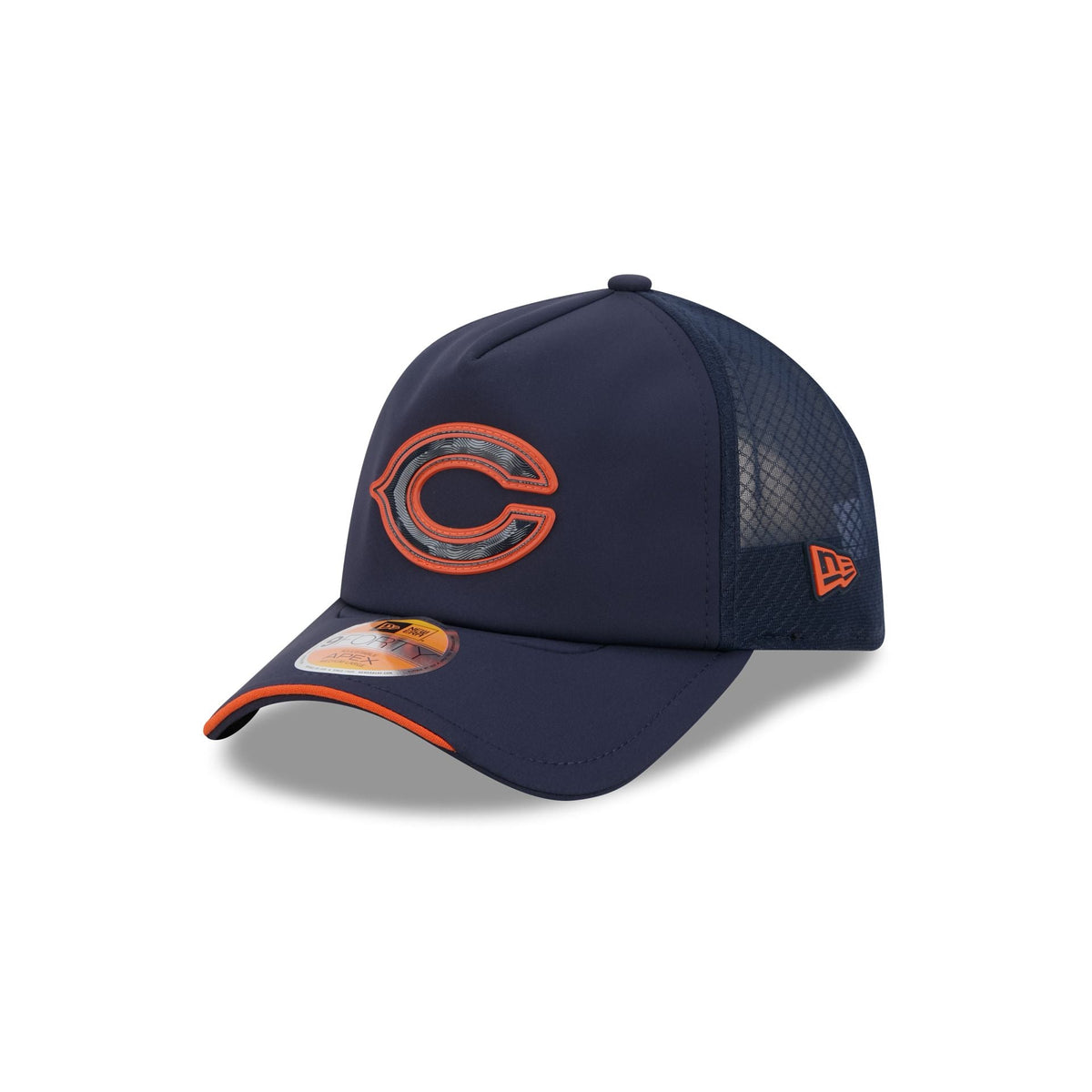 Chicago Bears 2026 Sideline 9FORTY APEX Trucker Hat