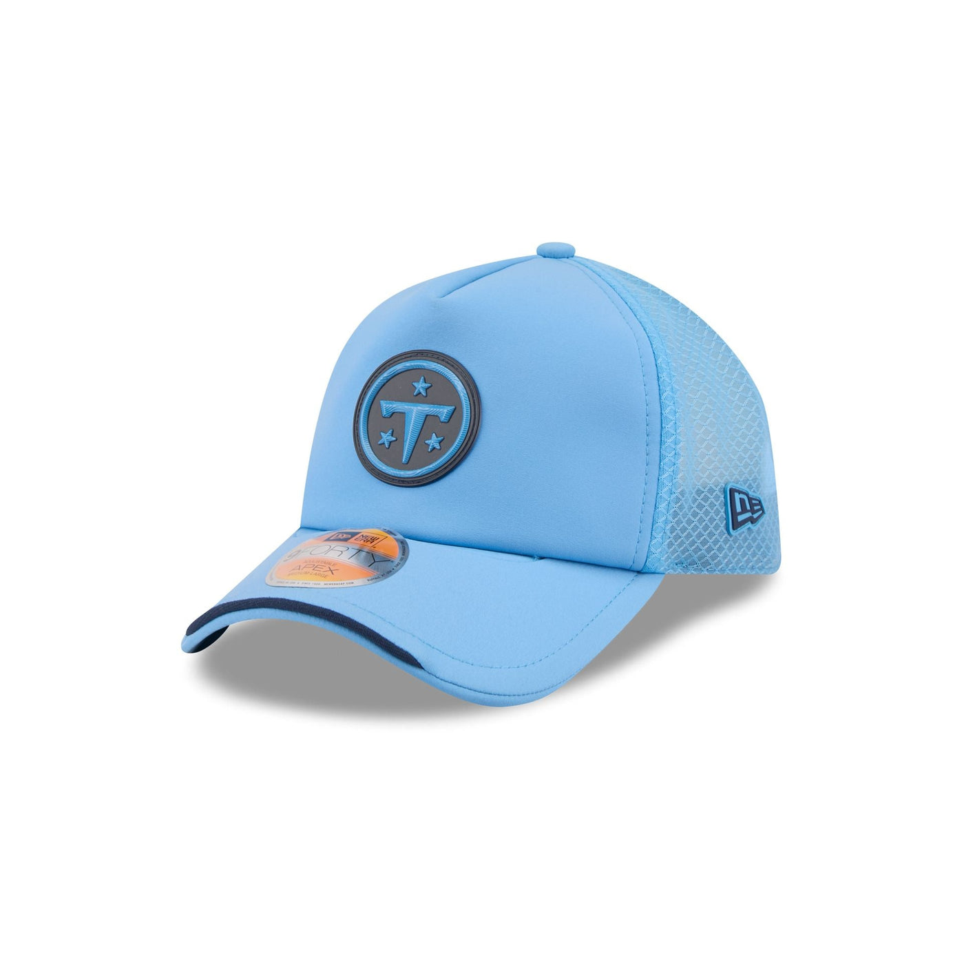 Tennessee Titans 2026 Sideline 9FORTY APEX Trucker Hat