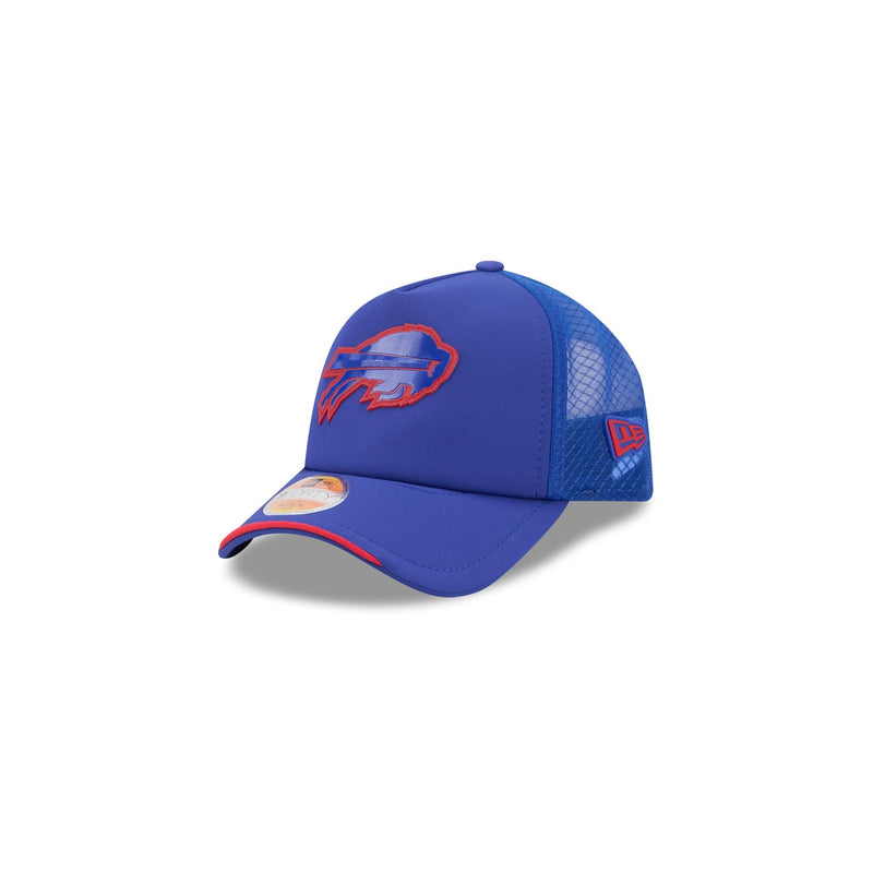 Buffalo Bills 2026 Sideline Kids 9FORTY APEX Trucker Hat