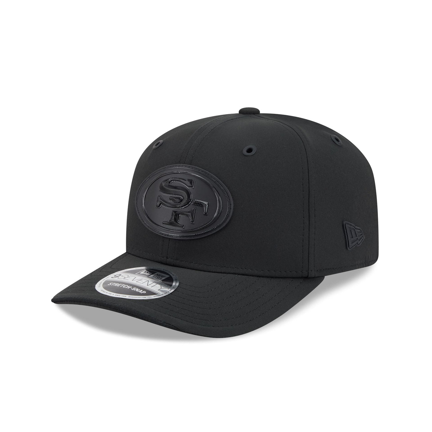 San Francisco 49ers 2026 Sideline Black 9SEVENTY Stretch-Snap Hat