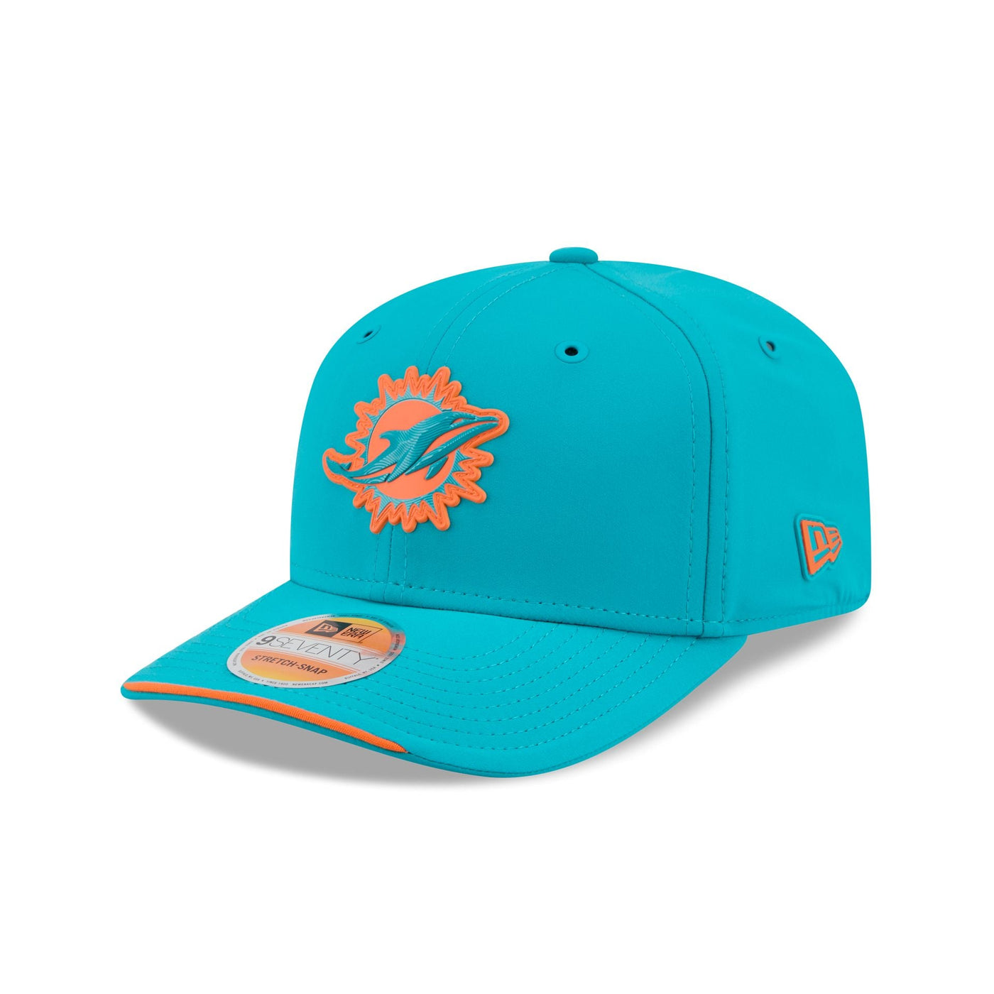 Miami Dolphins 2026 Sideline 9SEVENTY Stretch-Snap Hat