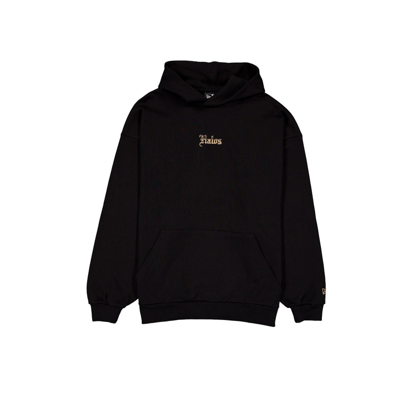 Los Angeles Angels Gothic Lettering Black Hoodie