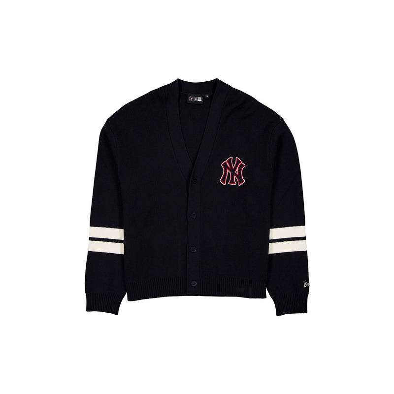 New York Yankees Navy Knit Cardigan
