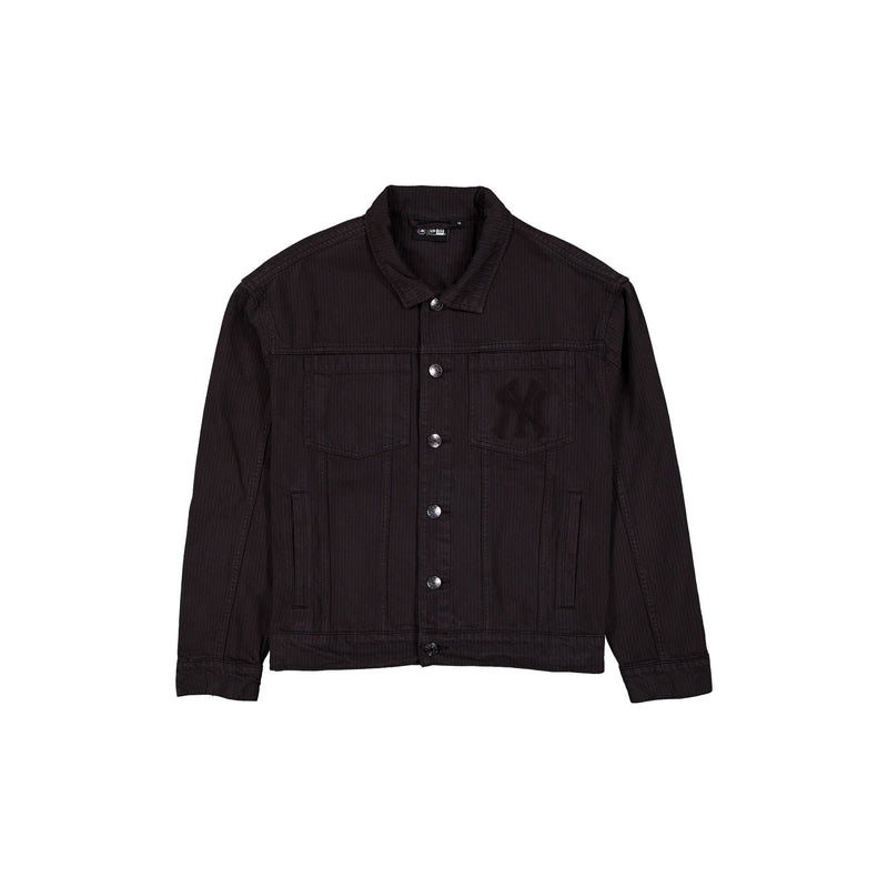New York Yankees Dark Gray Denim Jacket