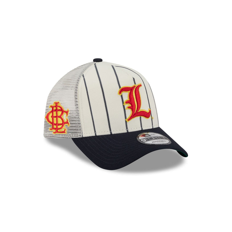 Big League Chew® x Louisville Cardinals Pinstripe 9FORTY A-Frame Trucker Hat