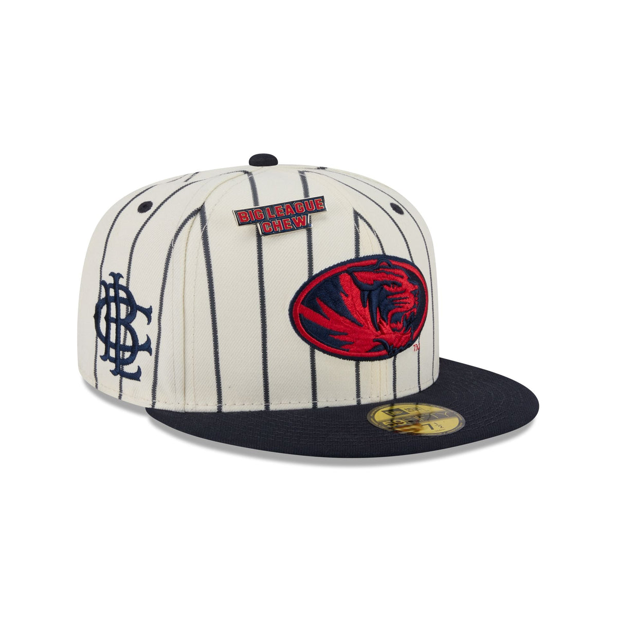 Big League Chew® x Missouri Tigers Pinstripe 59FIFTY Fitted Hat