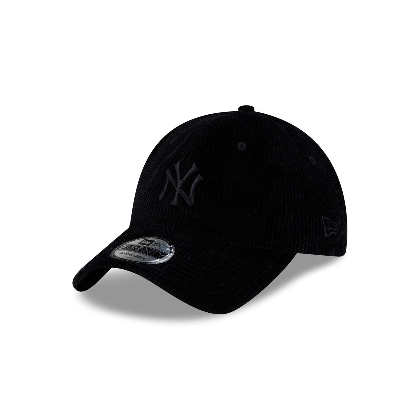 New York Yankees Black Corduroy 9TWENTY Adjustable Hat