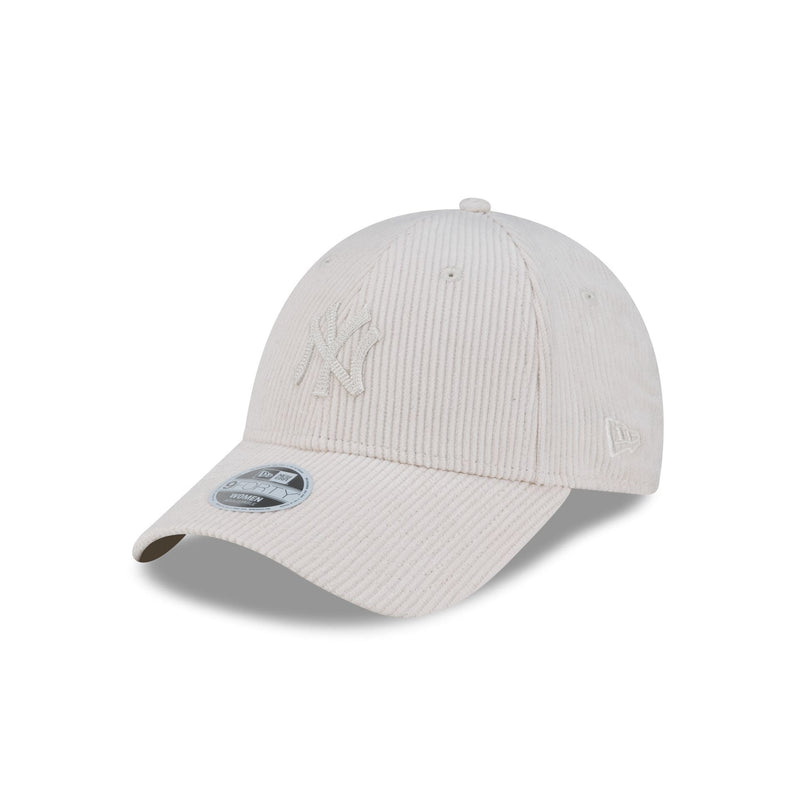 New York Yankees Stone Corduroy Women's 9FORTY Adjustable Hat