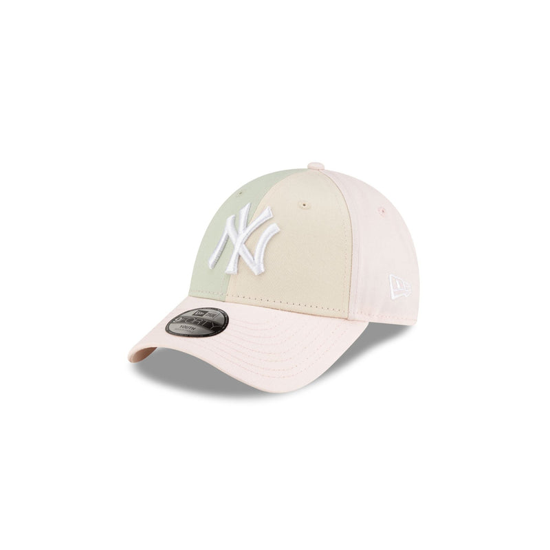 New York Yankees Kids Green Colorblock 9FORTY Adjustable Hat