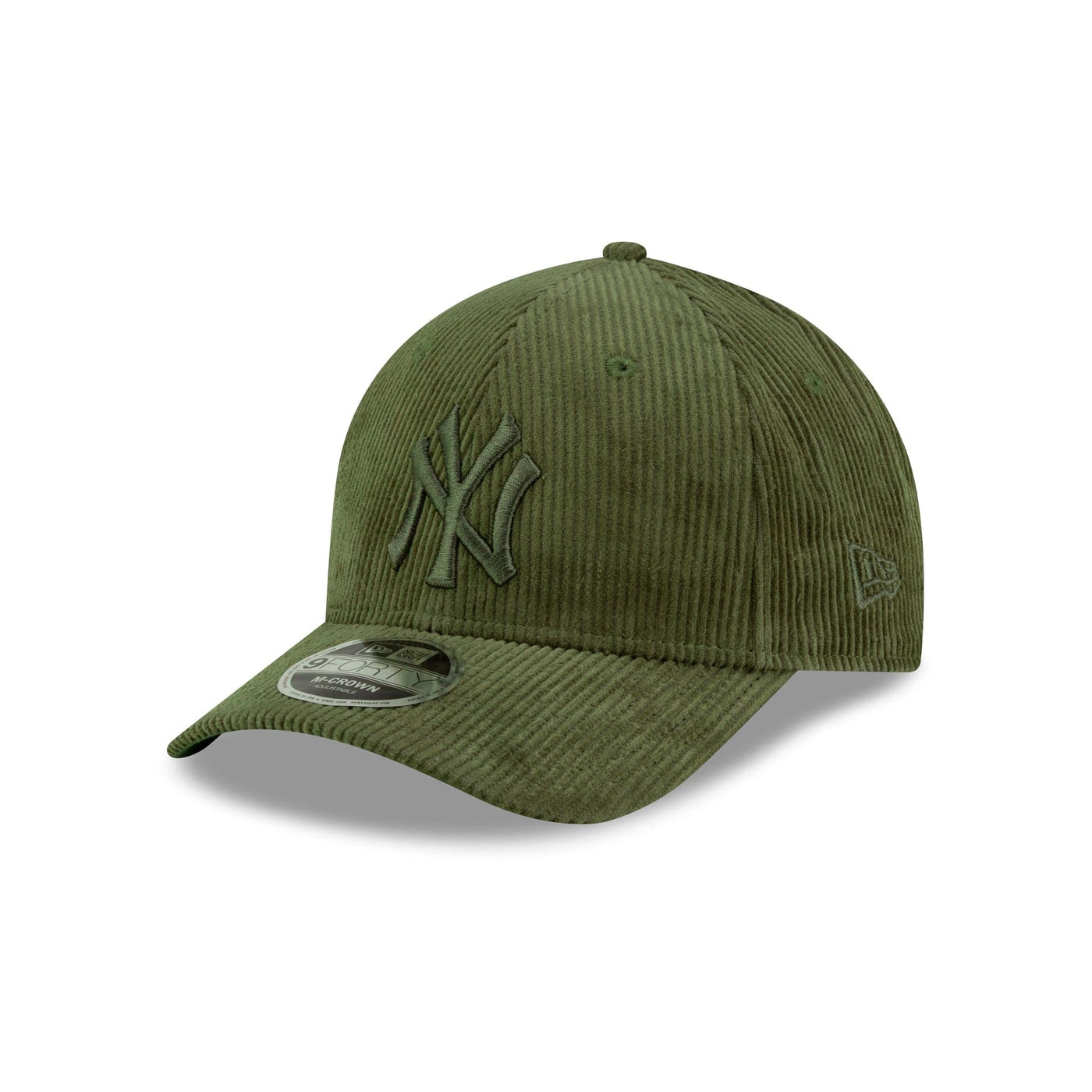 New York Yankees New Olive Corduroy 9FORTY M-Crown Adjustable Hat