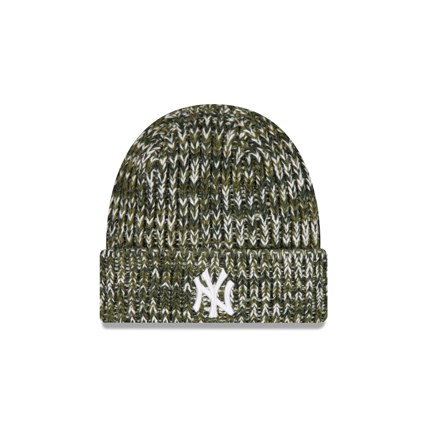 New York Yankees Chunky Green Knit Beanie Hat
