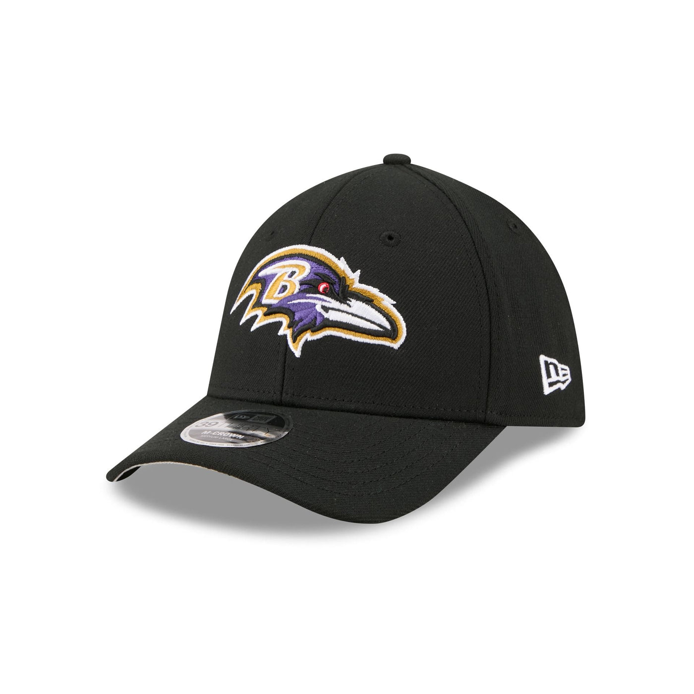 Baltimore Ravens Team 39THIRTY M-Crown Stretch Fit Hat