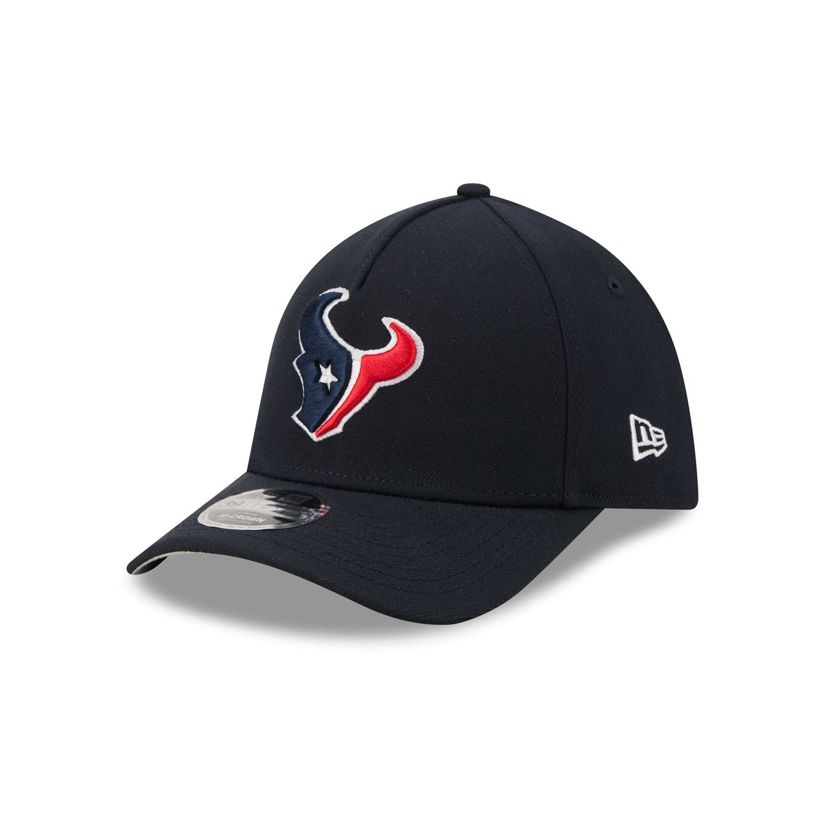 Houston Texans Poly 39THIRTY M-Crown A-Frame Stretch Fit Hat