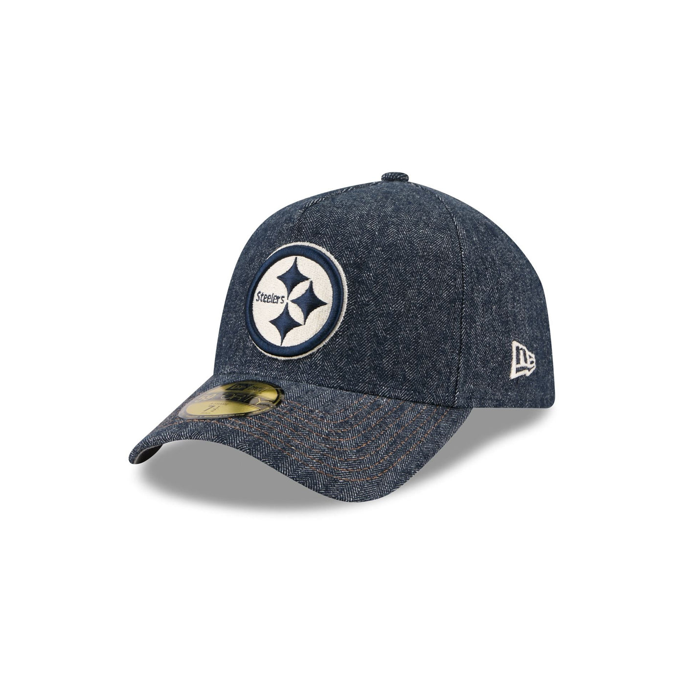 Pittsburgh Steelers Denim 59FORTY A-Frame Fitted Hat