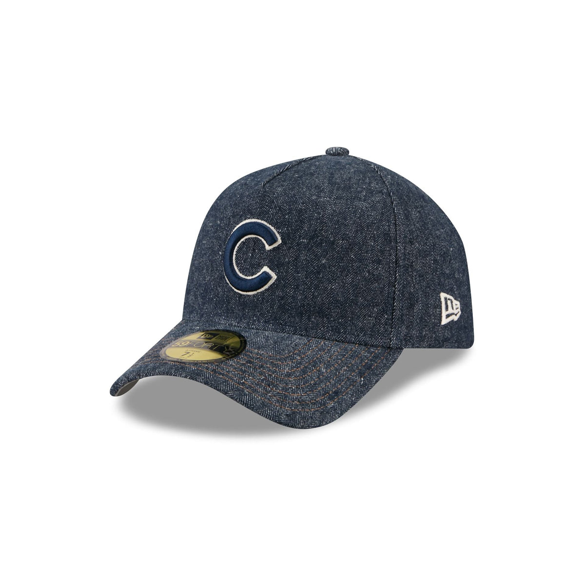 Chicago Cubs Denim 59FORTY A-Frame Fitted Hat