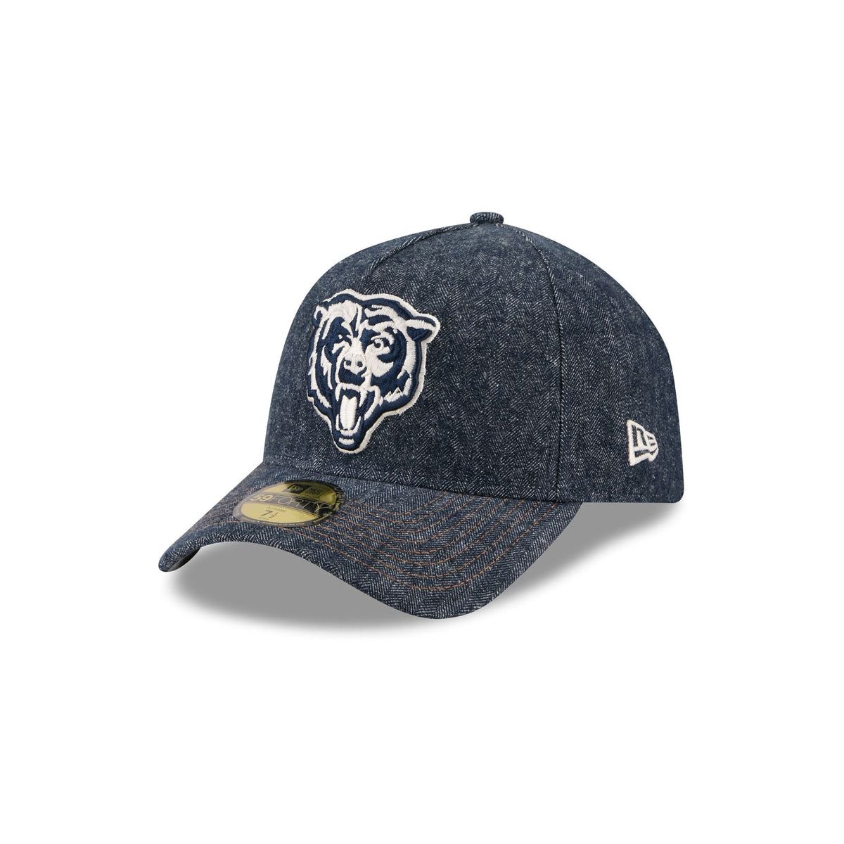 Chicago Bears Denim 59FORTY A-Frame Fitted Hat