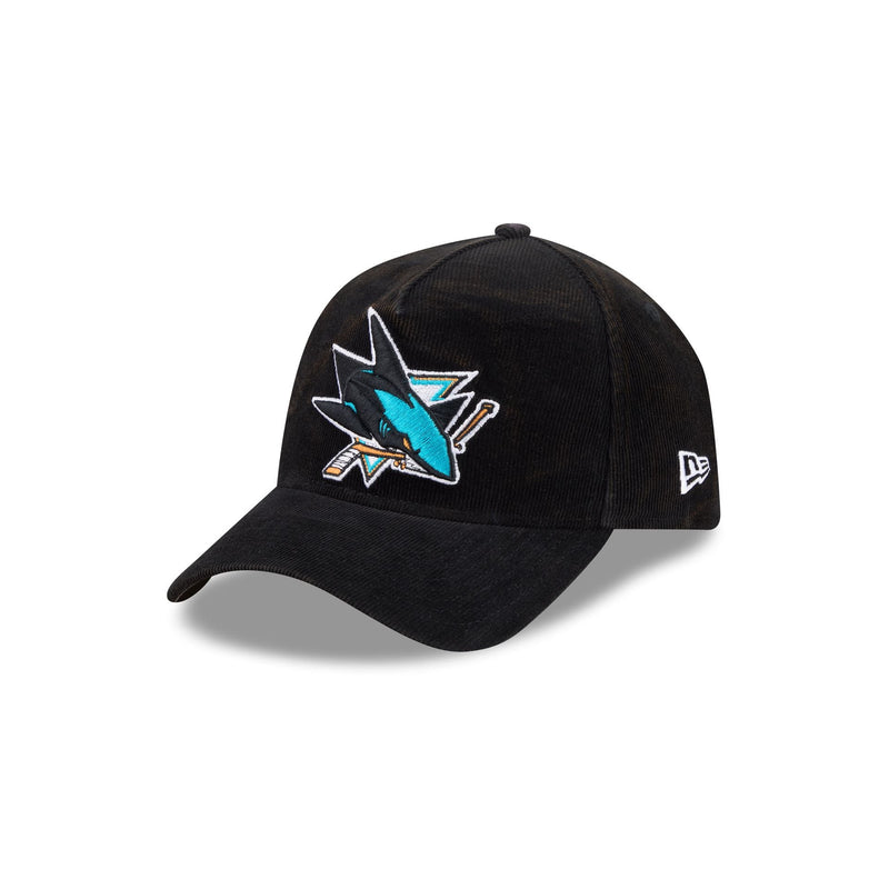 San Jose Sharks Corduroy Wale 59FORTY A-Frame Fitted Hat