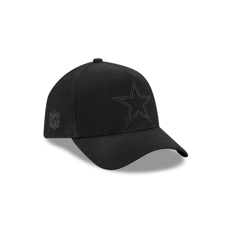 Dallas Cowboys Waxed Canvas Black 59FORTY A-Frame Fitted Hat