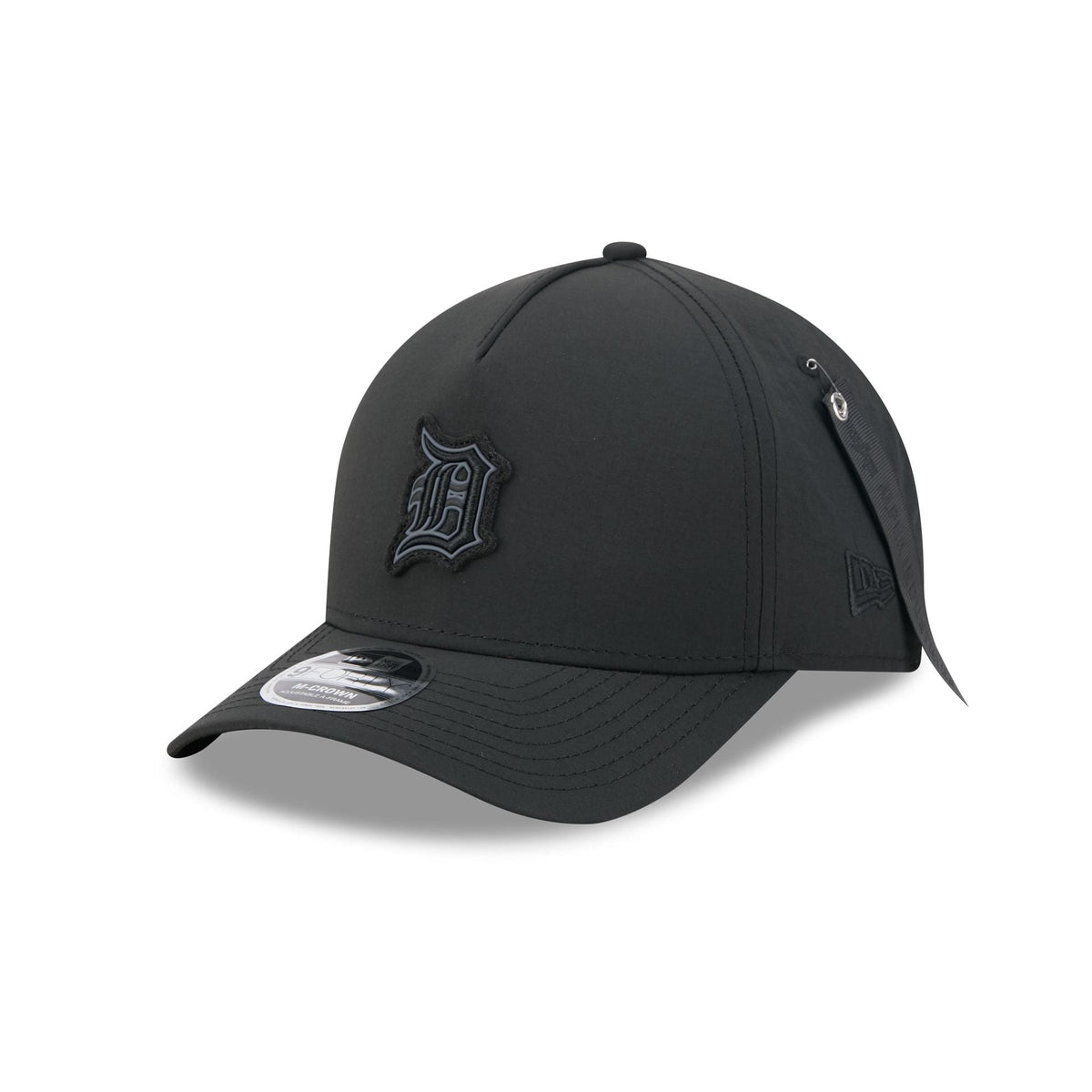 Alpha Industries x Detroit Tigers Nylon Black 9FORTY M-Crown A-Frame Snapback Hat