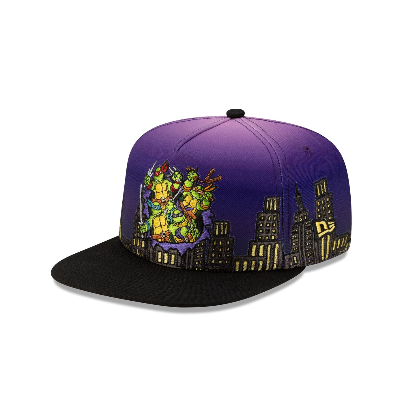 Teenage Mutant Ninja Turtles Night Cityscape 59FIFTY A-Frame Fitted Hat