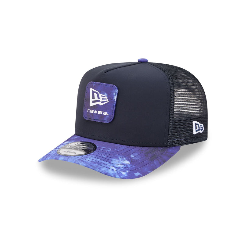 New Era Cap Navy Dye Visor 9FIFTY A-Frame Snapback Hat