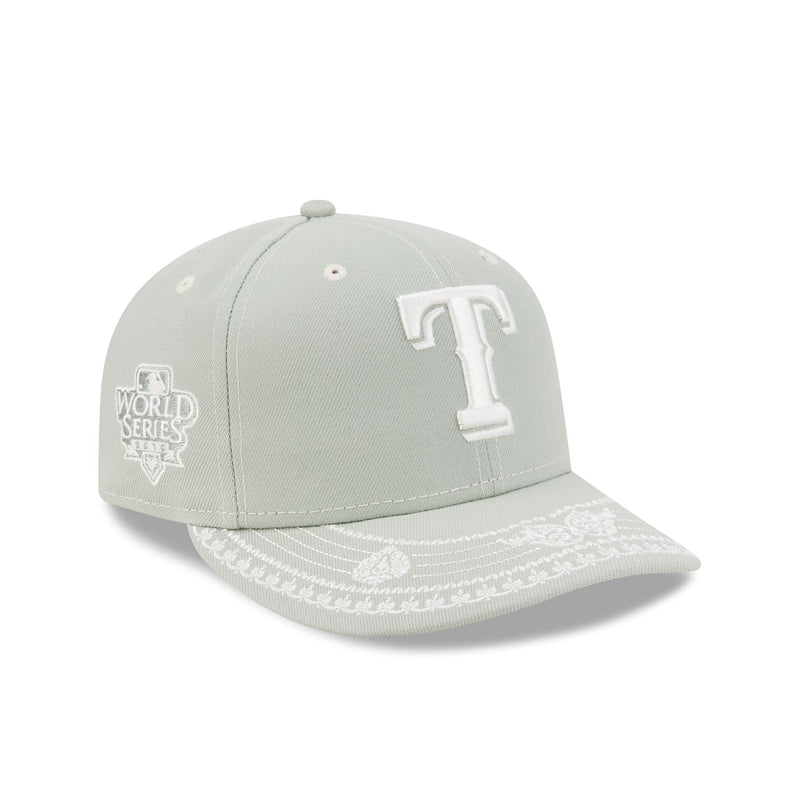 Texas Rangers Everest Green Stitched 59FIFTY Fitted Hat