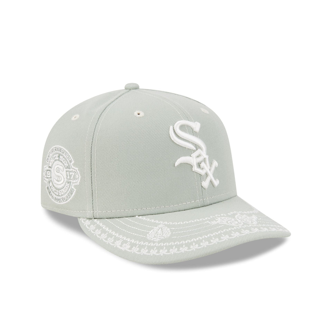 Chicago White Sox Everest Green Stitched 59FIFTY Fitted Hat