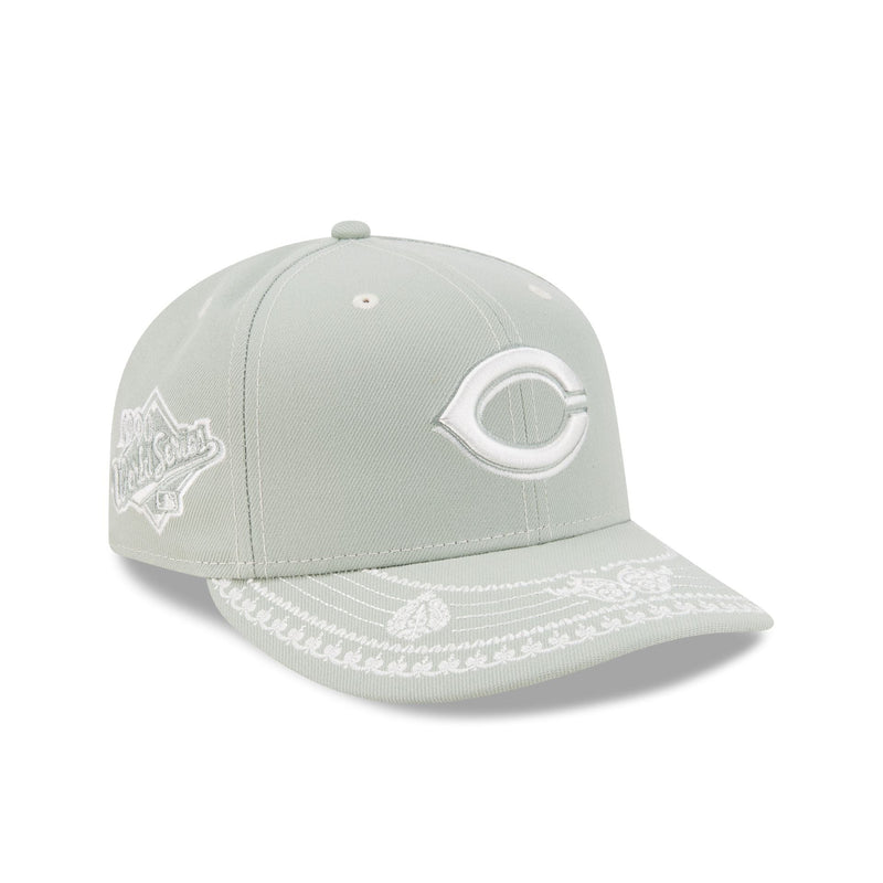 Cincinnati Reds Everest Green Stitched 59FIFTY Fitted Hat