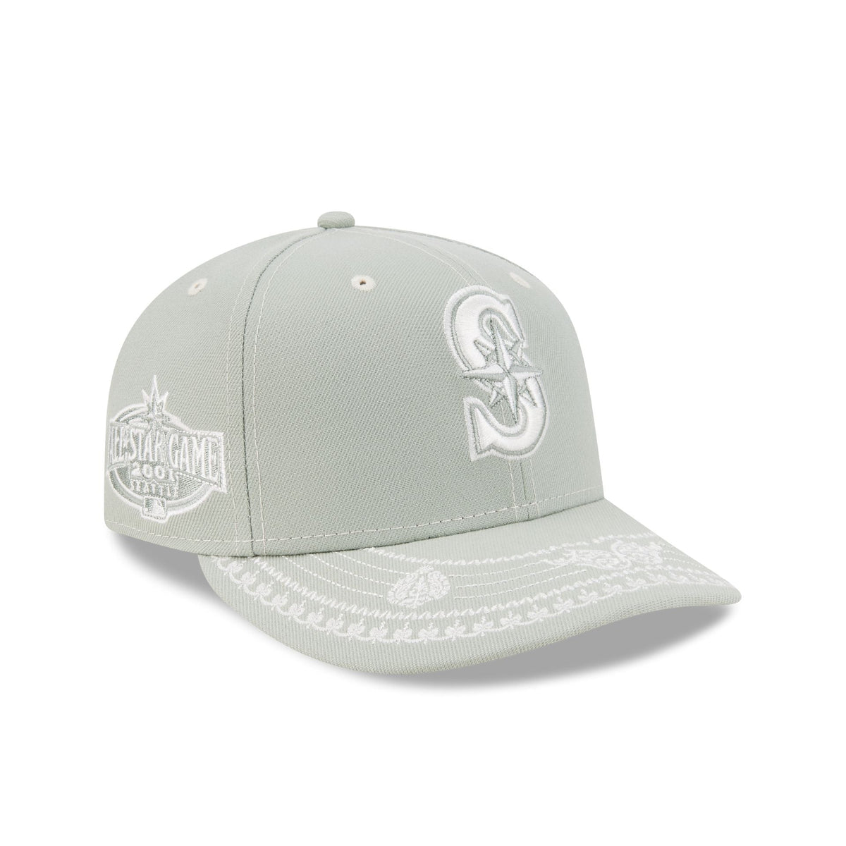 Seattle Mariners Everest Green Stitched 59FIFTY Fitted Hat