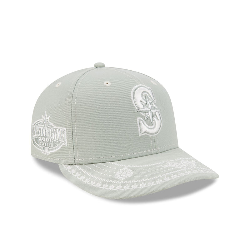 Seattle Mariners Everest Green Stitched 59FIFTY Fitted Hat