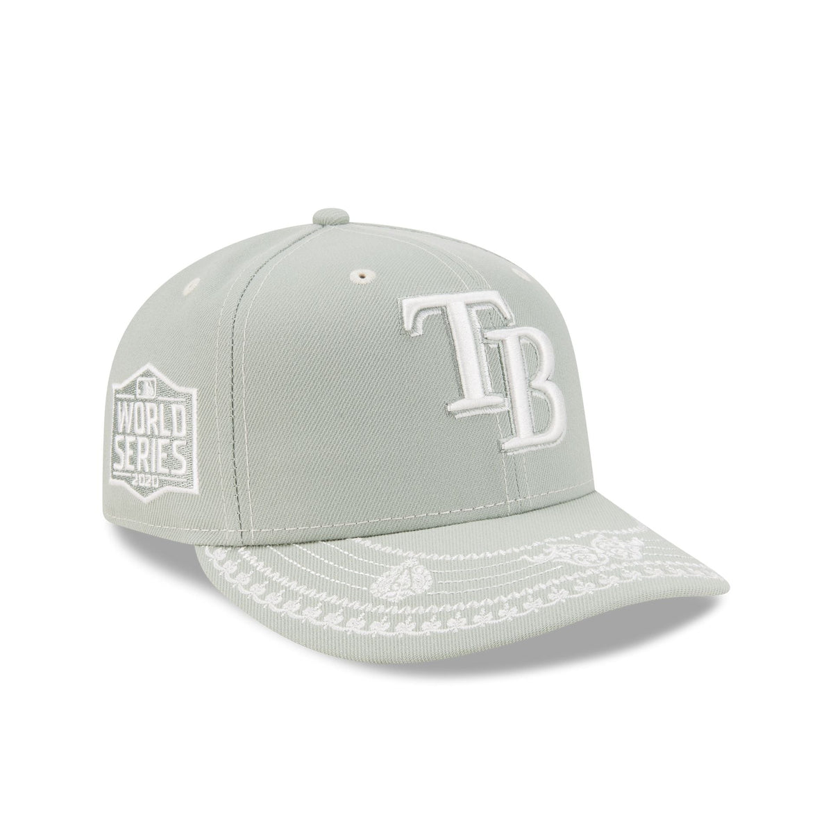 Tampa Bay Rays Everest Green Stitched 59FIFTY Fitted Hat