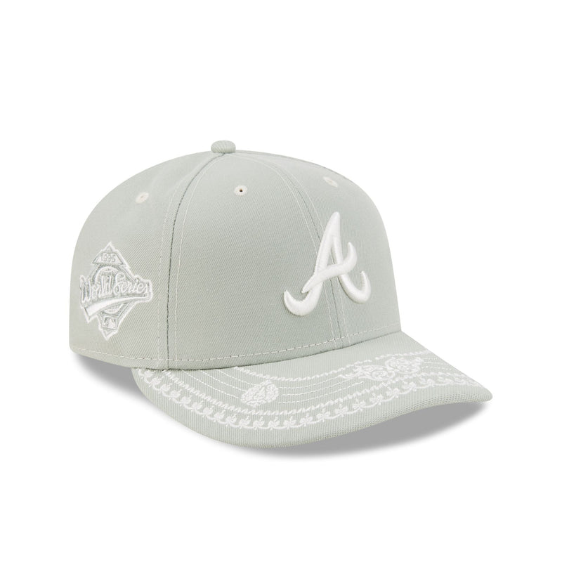 Atlanta Braves Everest Green Stitched 59FIFTY Fitted Hat