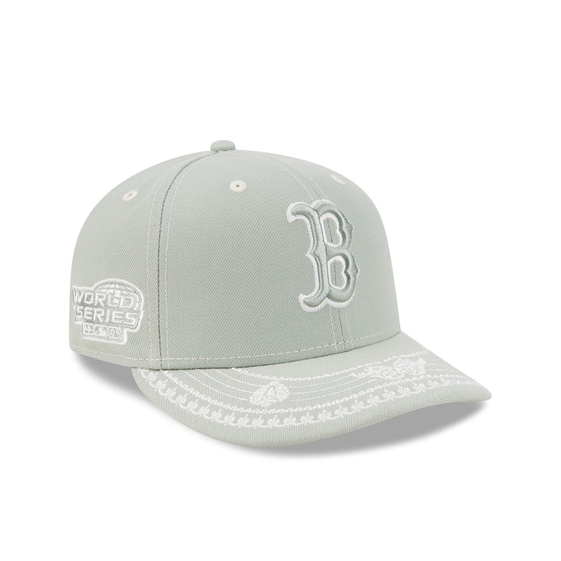Boston Red Sox Everest Green Stitched 59FIFTY Fitted Hat
