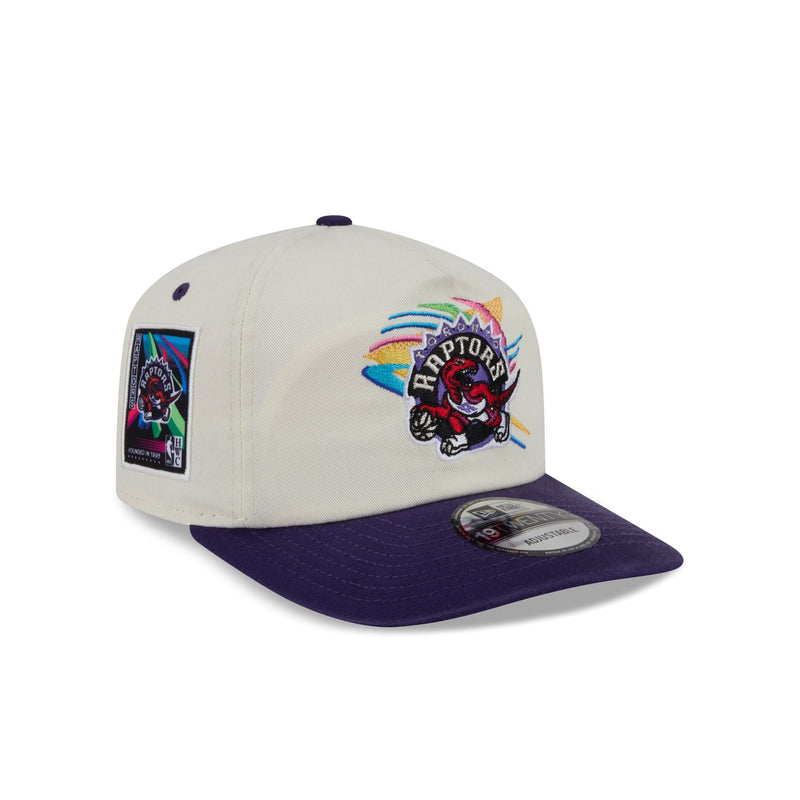 Toronto Raptors Hardwood Classics Retro Chrome 19TWENTY Adjustable Hat