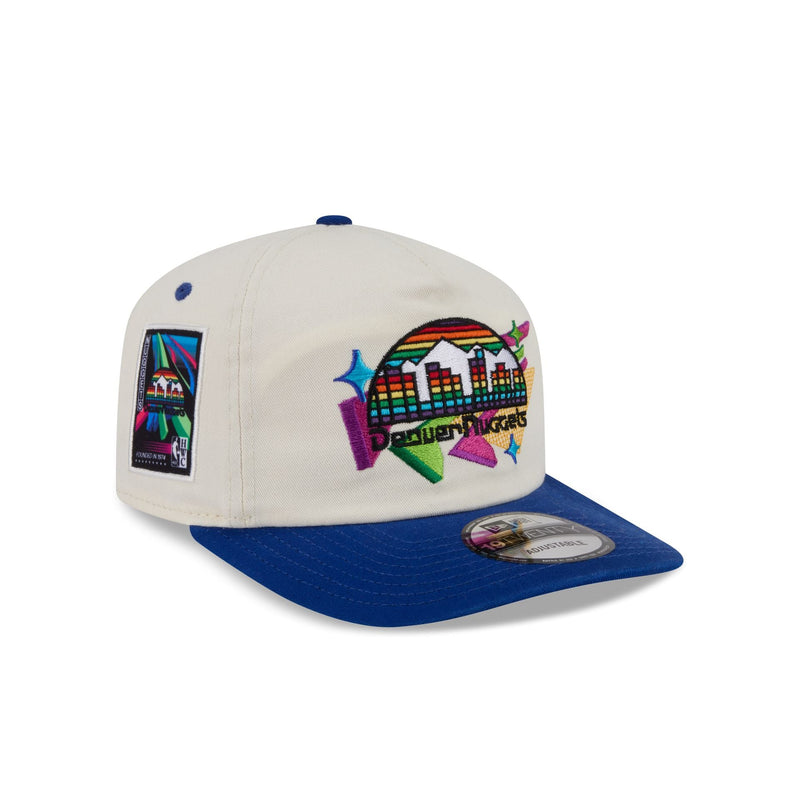 Denver Nuggets Hardwood Classics Retro Chrome 19TWENTY Adjustable Hat