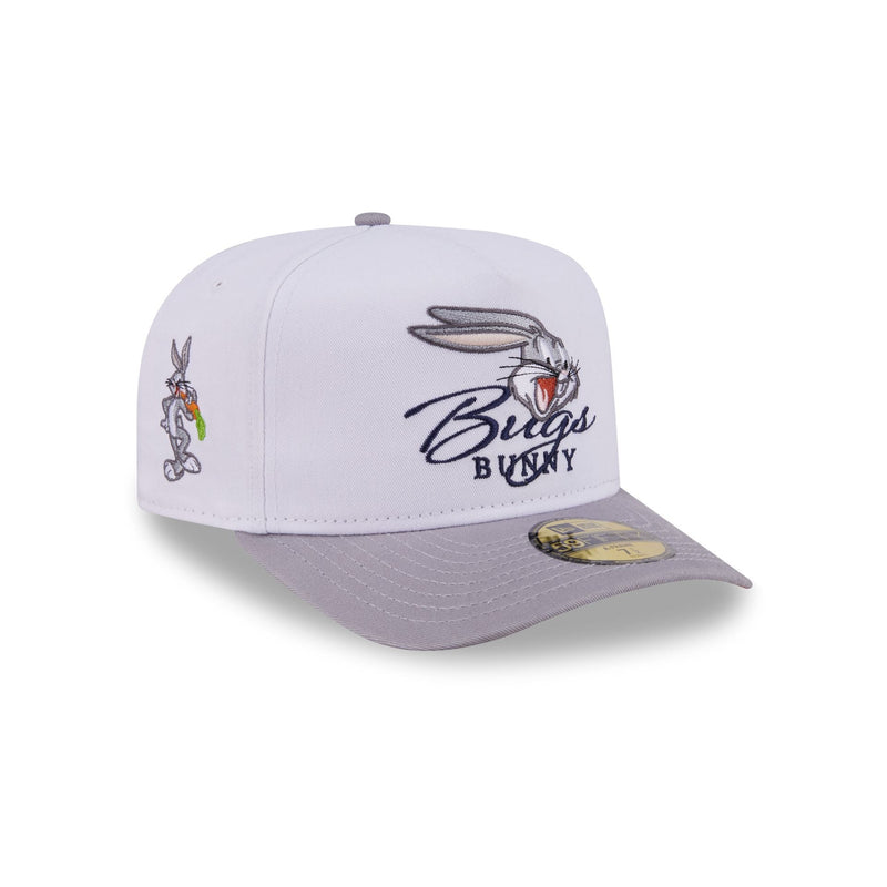 Looney Tunes Bugs Bunny Script 59FIFTY A-Frame Fitted Hat