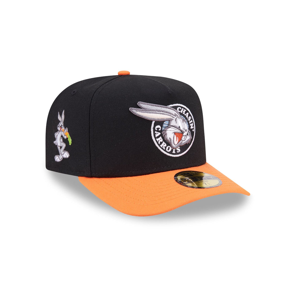 Looney Tunes Bugs Bunny Chasin' Carrots 59FIFTY A-Frame Fitted Hat