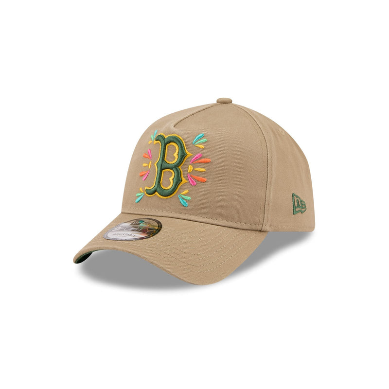 Boston Red Sox Vibrant Festivities 9FORTY A-Frame Snapback Hat
