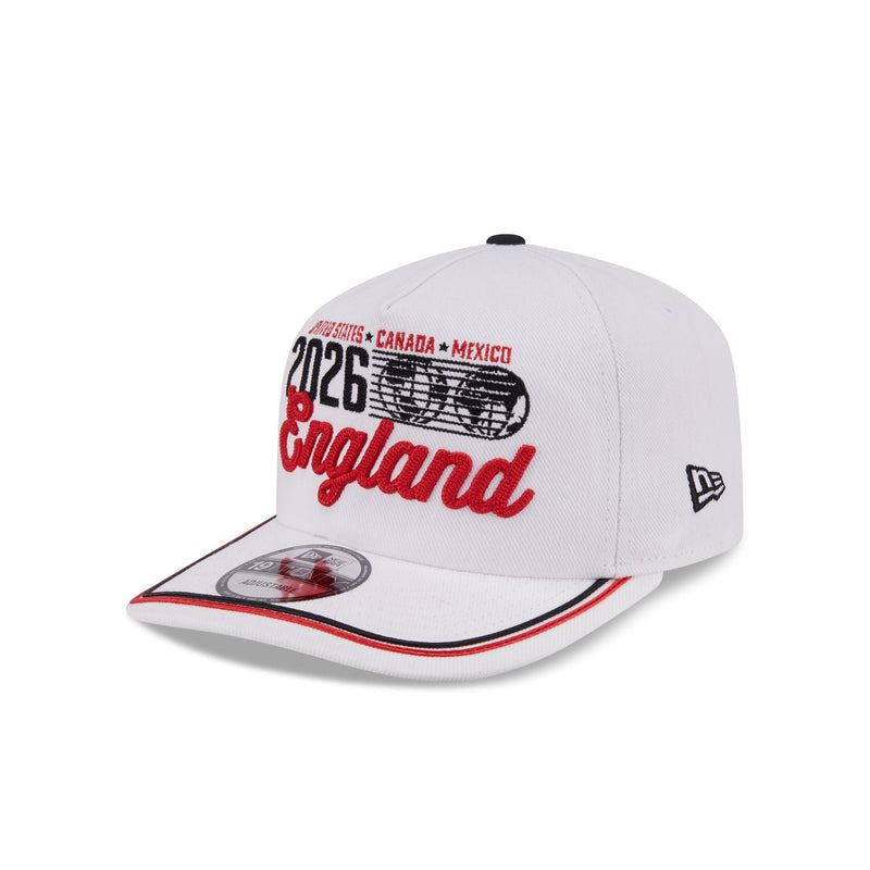 New Era Cap 2026 England Soccer Textured Wordmark 19TWENTY Adjustable Hat