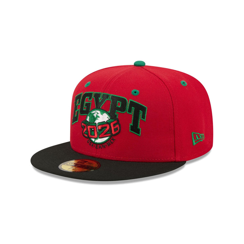 New Era Cap 2026 Egypt Soccer 59FIFTY Fitted Hat