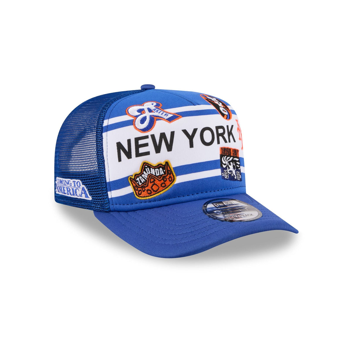 New York Mets Coming to America 9FIFTY A-Frame Trucker Hat