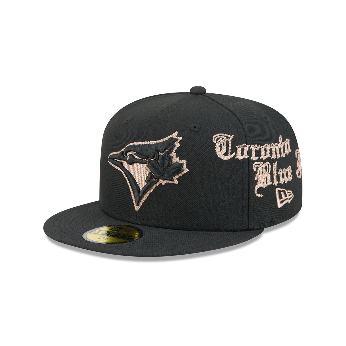 Toronto Blue Jays Gothic Lettering 59FIFTY Fitted Hat