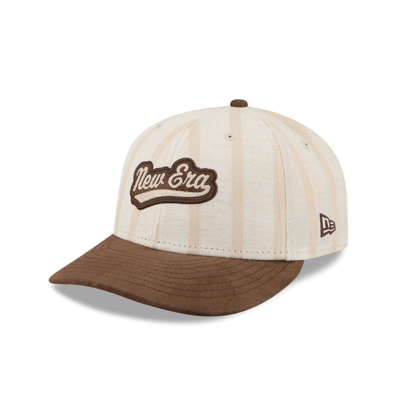 New Era Cap Striped Cotton Low Profile 59FIFTY Fitted Hat