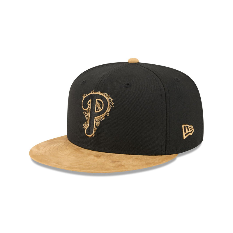 Philadelphia Phillies Black Wool 59FIFTY Fitted Hat