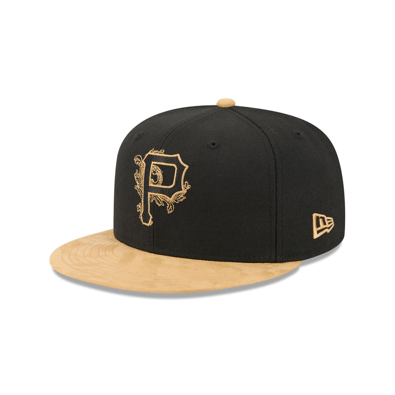Pittsburgh Pirates Black Wool 59FIFTY Fitted Hat
