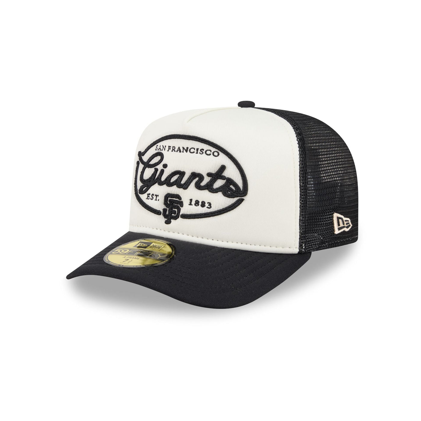San Francisco Giants Chrome 59FIFTY Fitted Trucker Hat