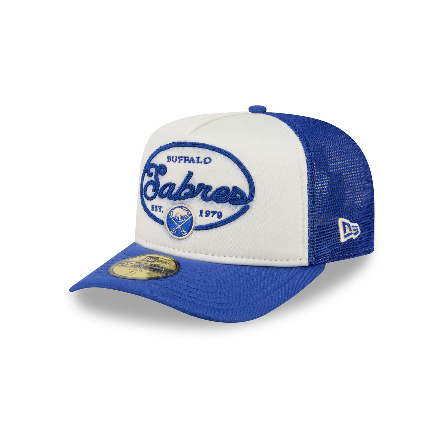 Buffalo Sabres Chrome 59FIFTY Fitted Trucker Hat