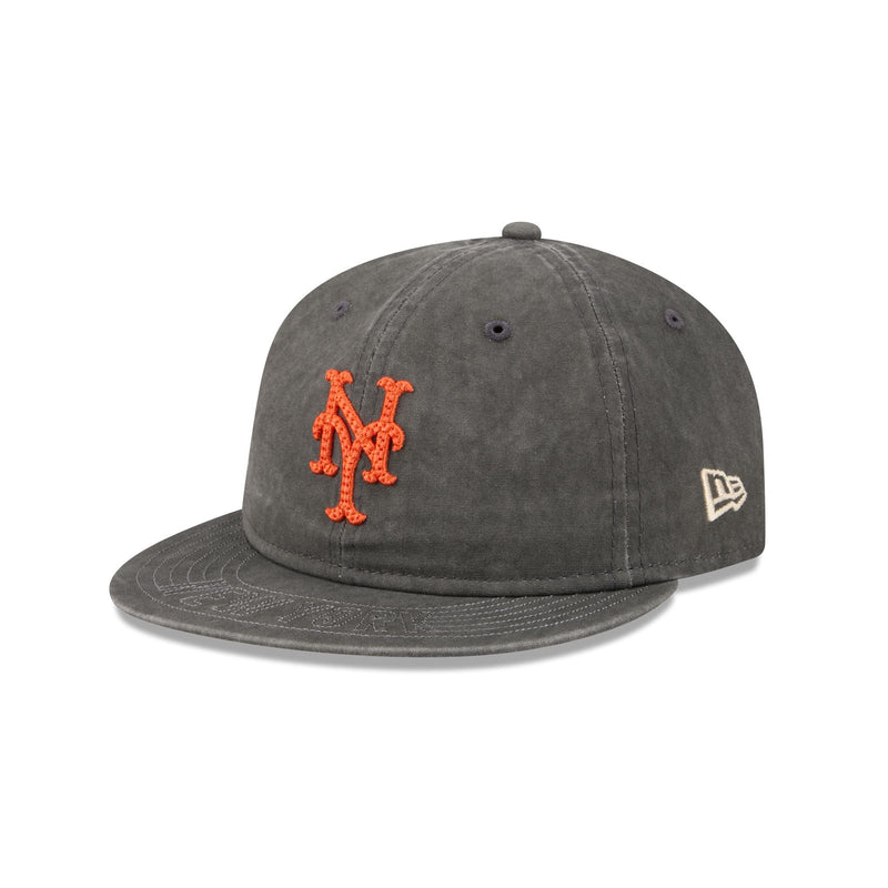New York Mets Visor Stitch Retro Crown 59FIFTY Fitted Hat