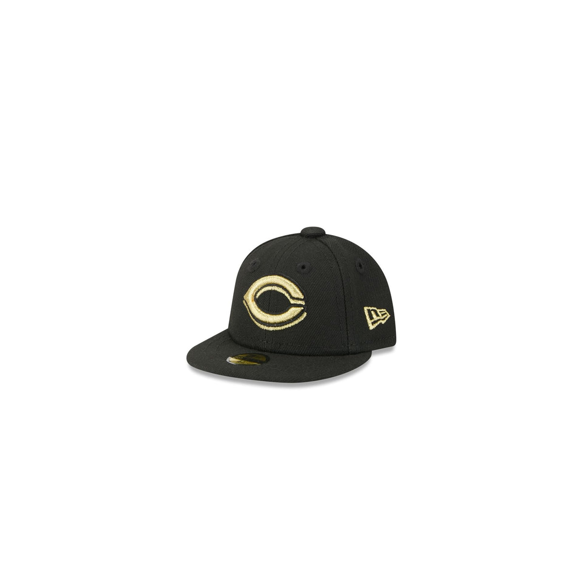Cincinnati Reds Gold Logo Mini 59FIFTY Fitted Hat